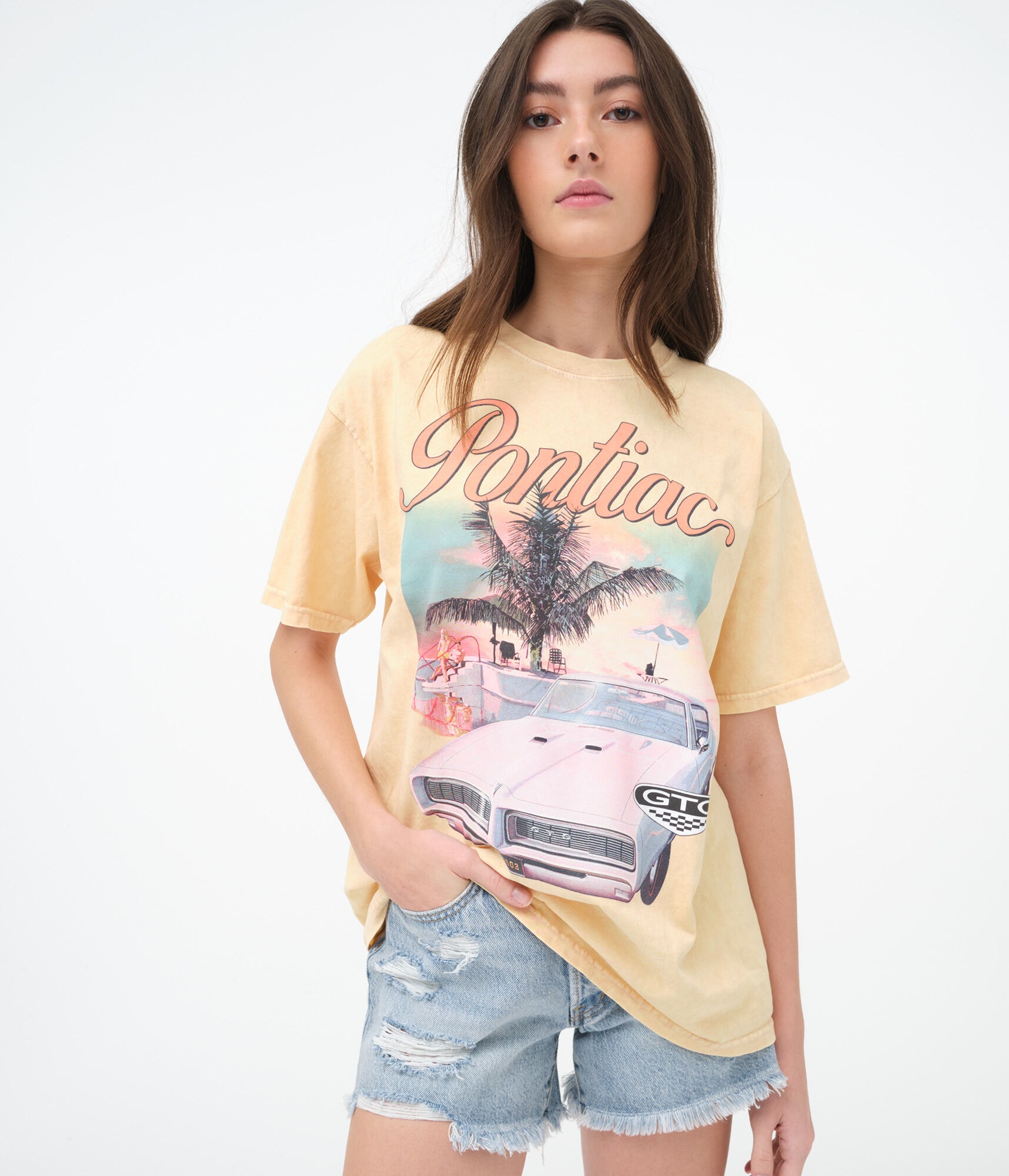 Pontiac Boyfriend Graphic Tee