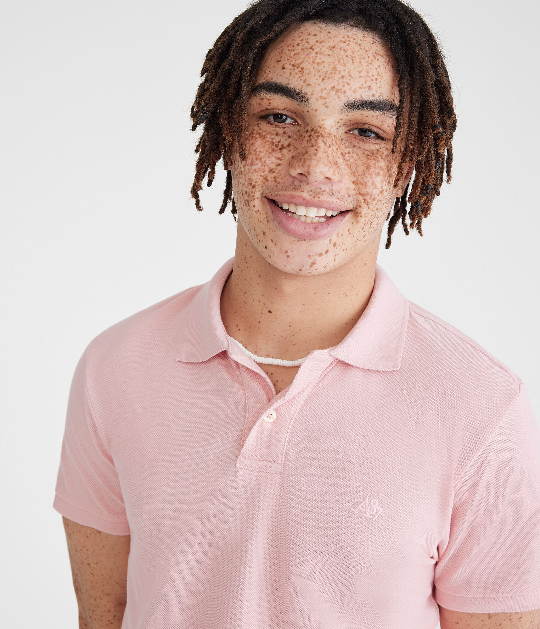 Tonal A87 Logo Piqu&amp;eacute; Polo