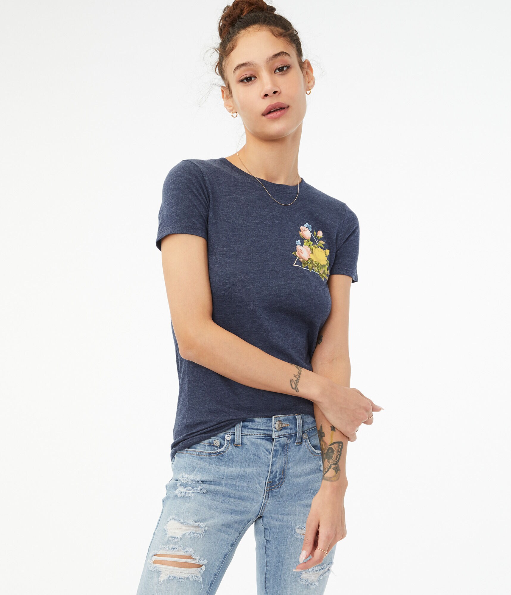 Triangle Bouquet Graphic Tee