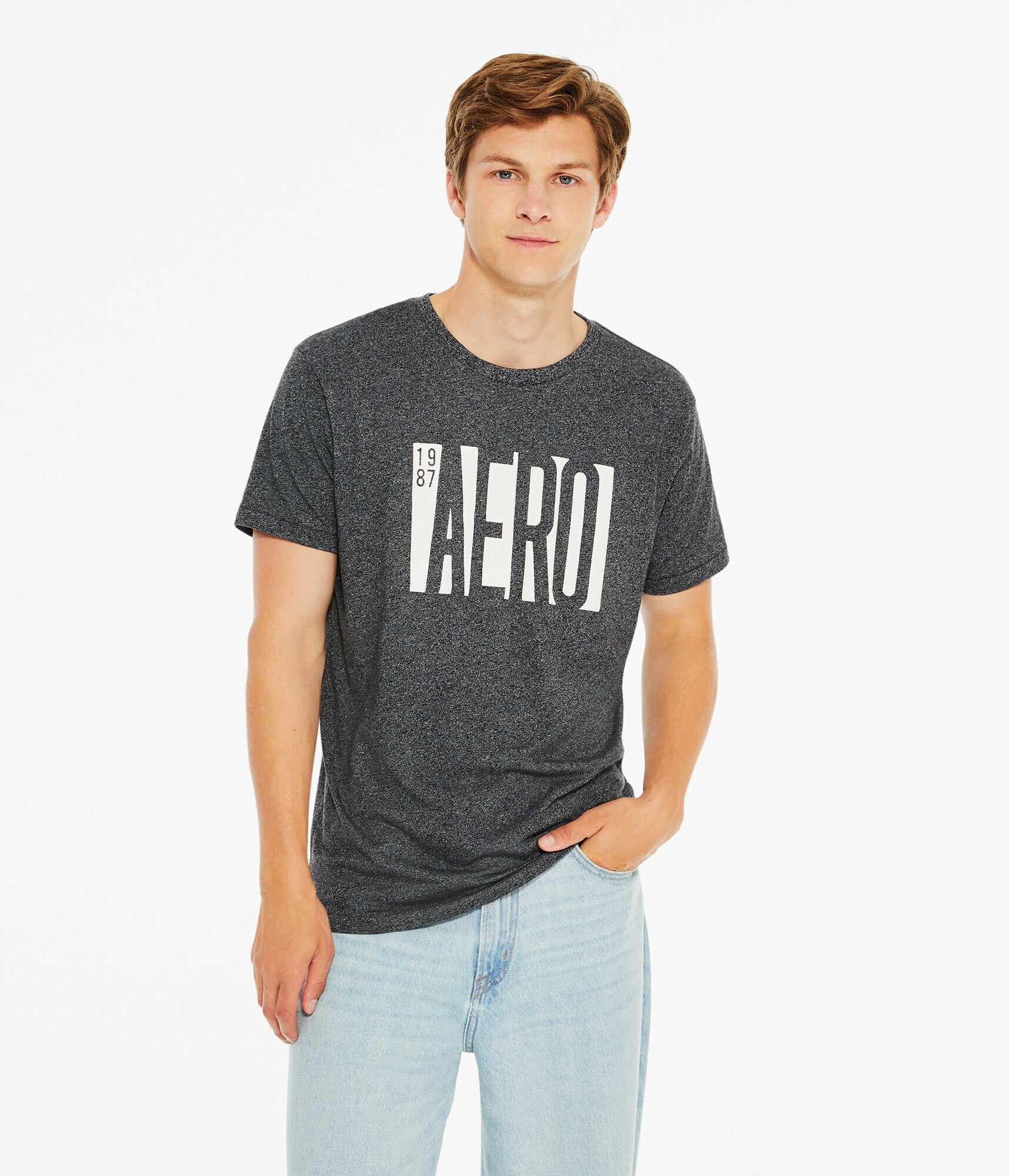 Aero Shadow Box Logo Graphic Tee