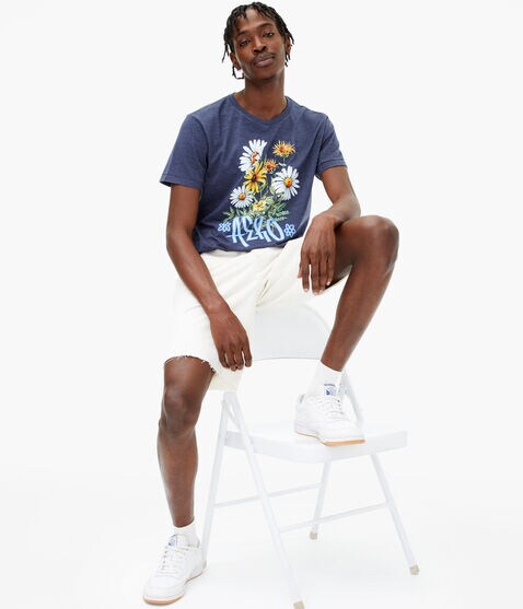 Aero Daisy Garden Graphic Tee Aero Daisy Garden Graphic Tee