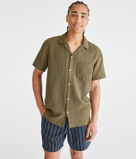 Solid Gauze Shirt