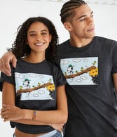 AERO | CAMP SNOOPY™ Cliff Crossing Relaxed Tee