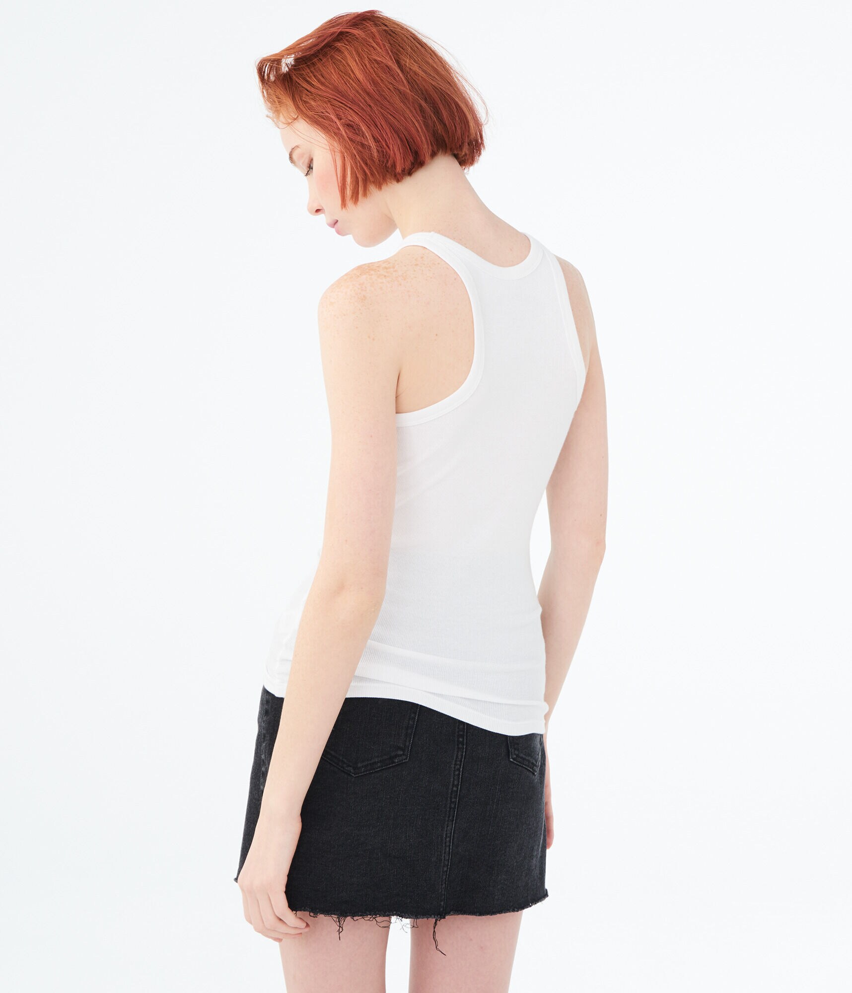 Seriously Soft High-Neck Ringer Tank