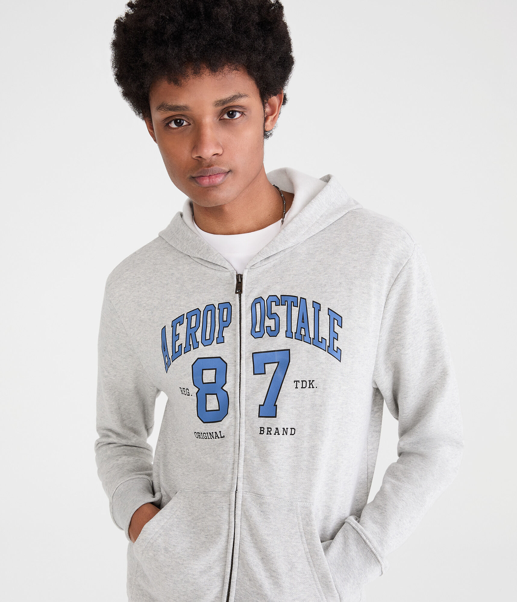 Aeropostale 87 Full-Zip Hoodie