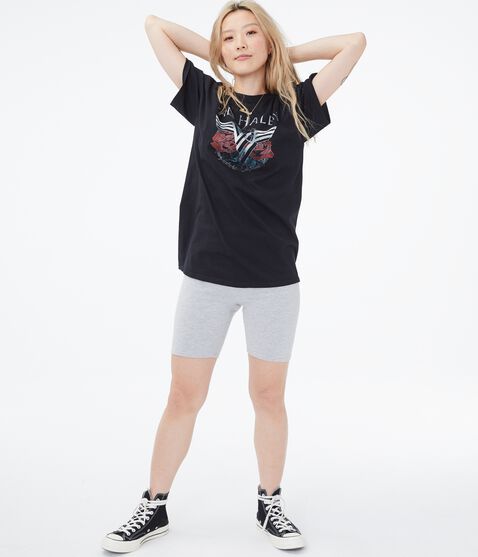 Van Halen Roses Graphic Tee Van Halen Roses Graphic Tee