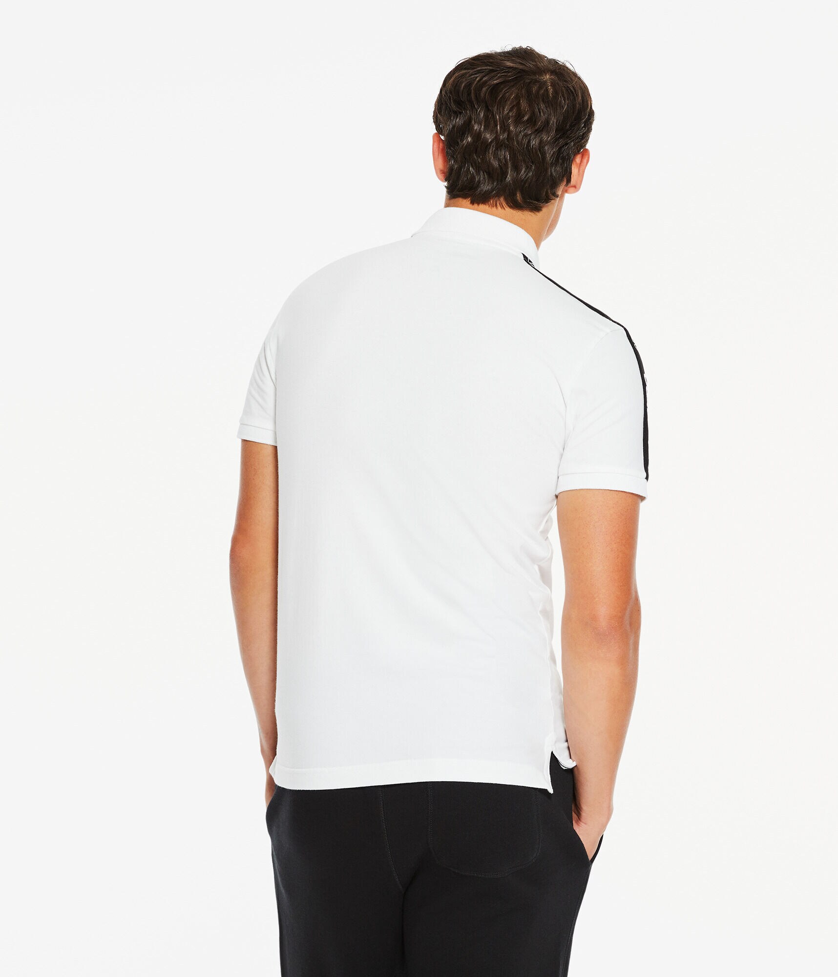 Aero Logo Sleeve Tape Stretch Jersey Polo