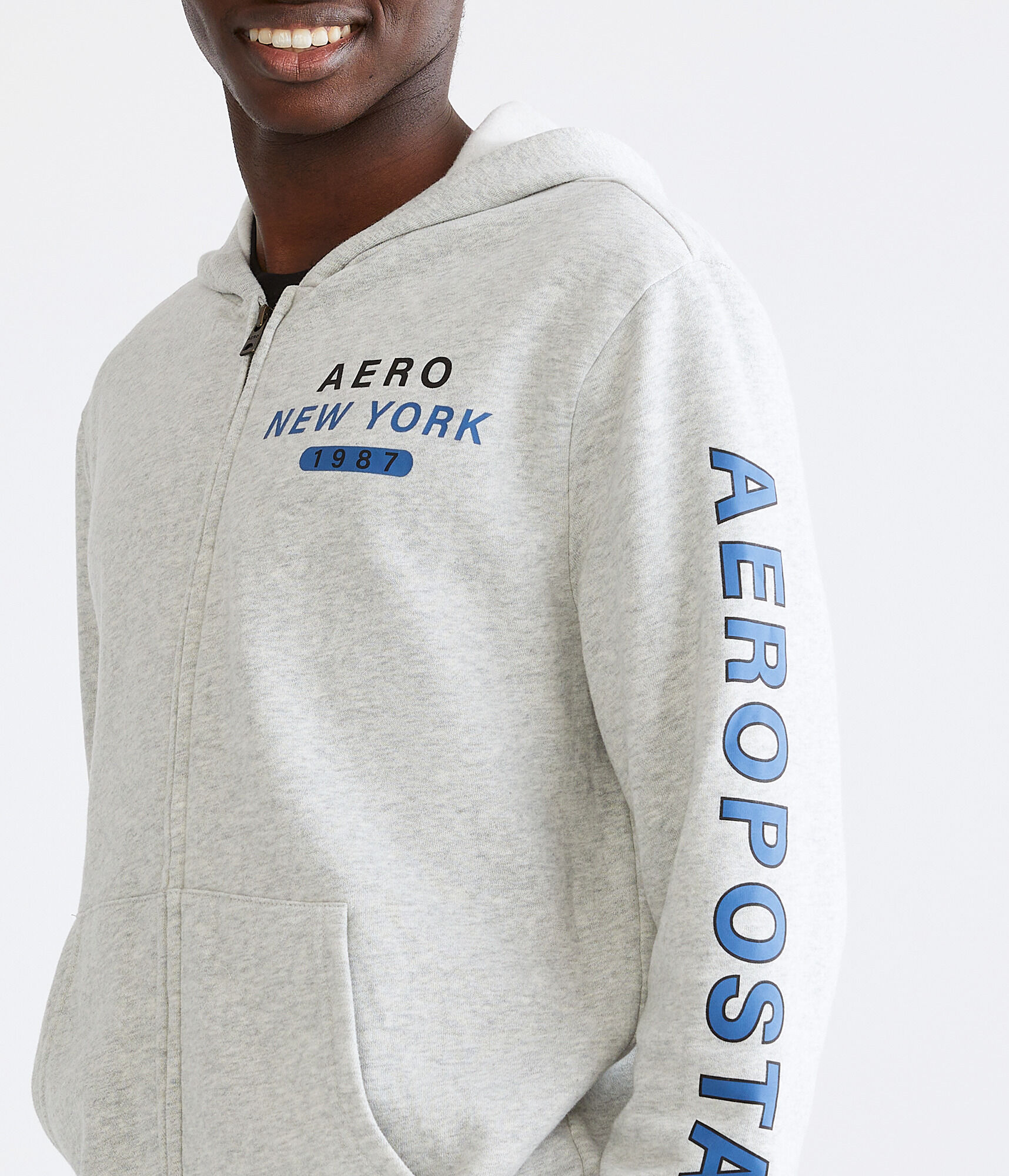 Aero New York 1987 Full-Zip Hoodie