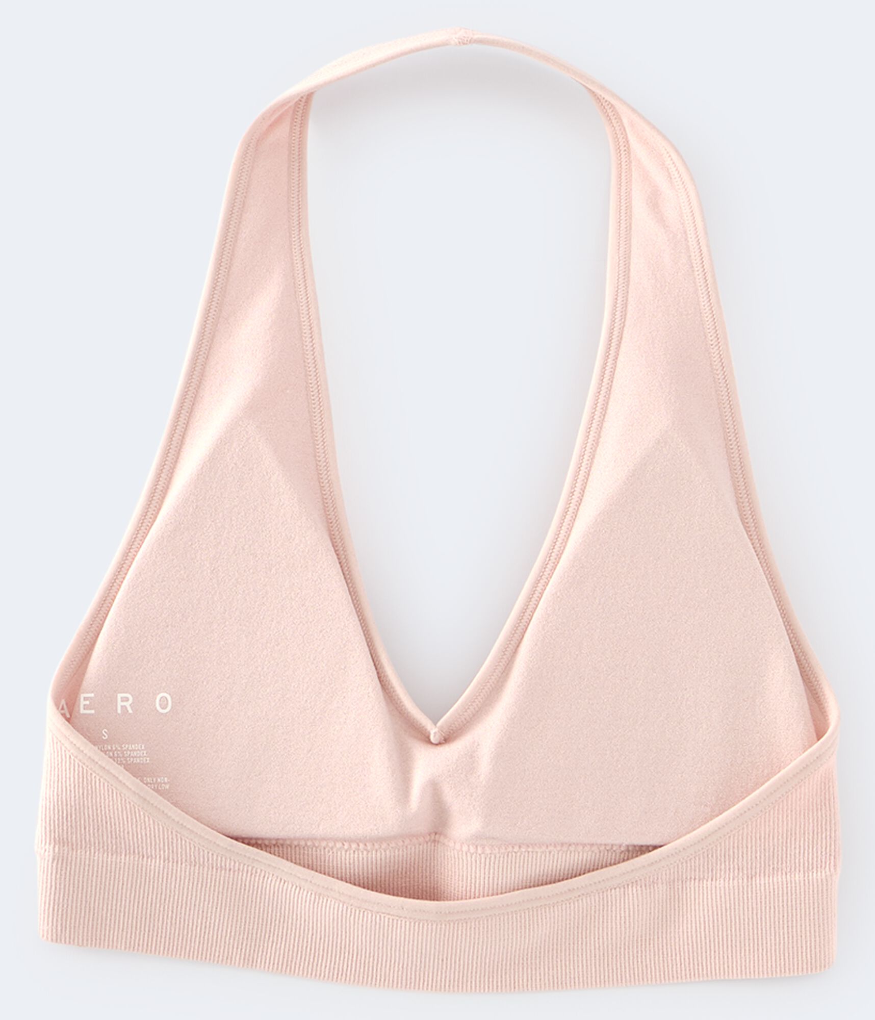 seamless halter bralette