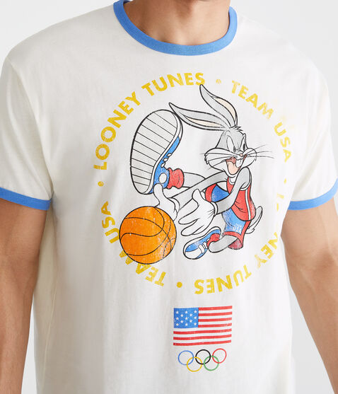 Looney Tunes x Team USA Bugs Ringer Relaxed Graphic Tee