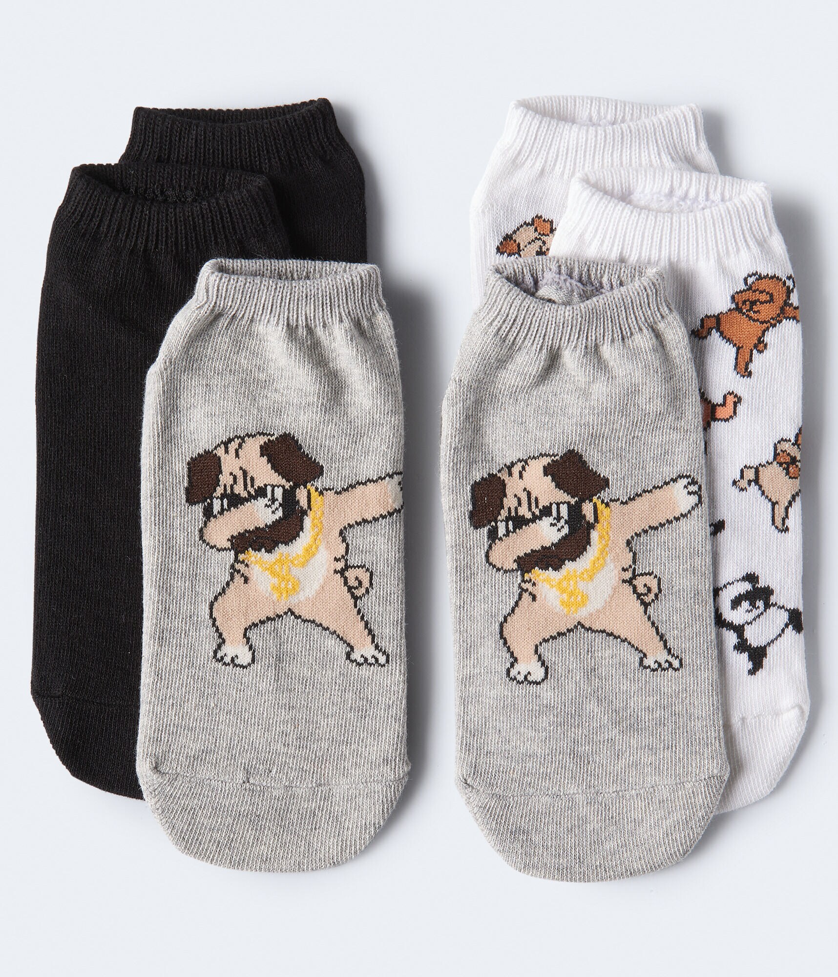 Animal Dab Ankle Sock 3-Pack***