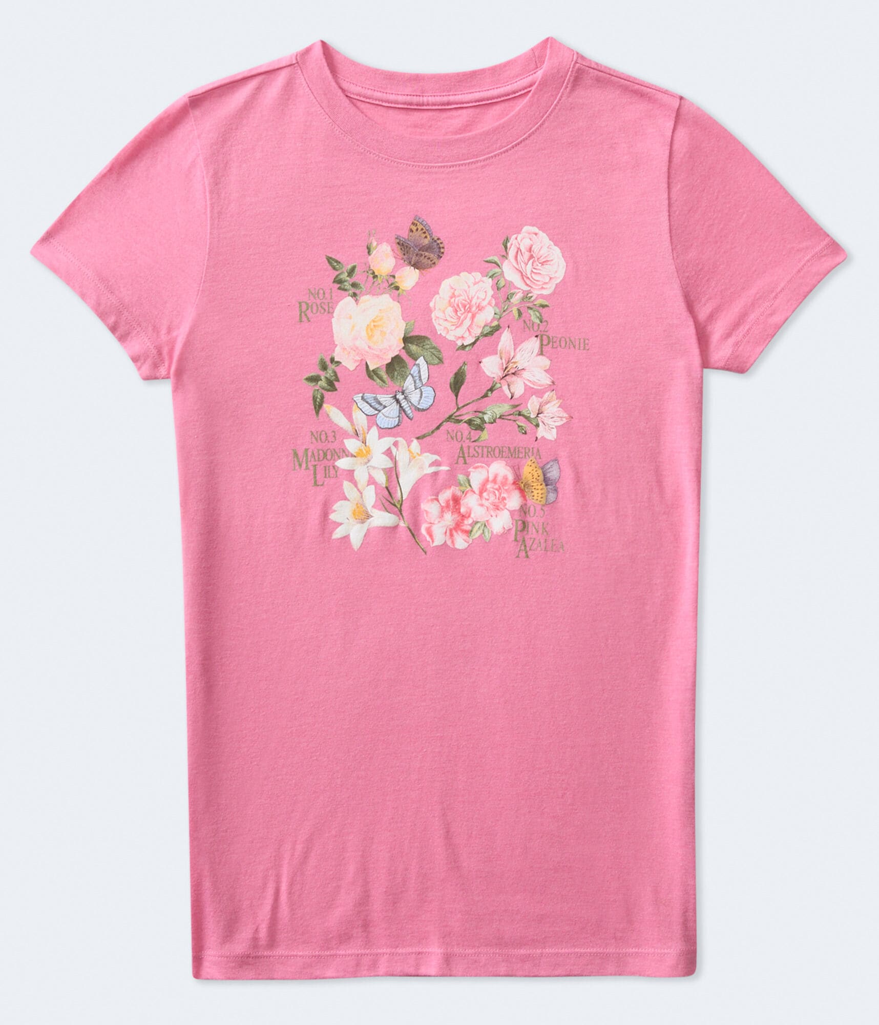 Five Flowers Graphic Tee