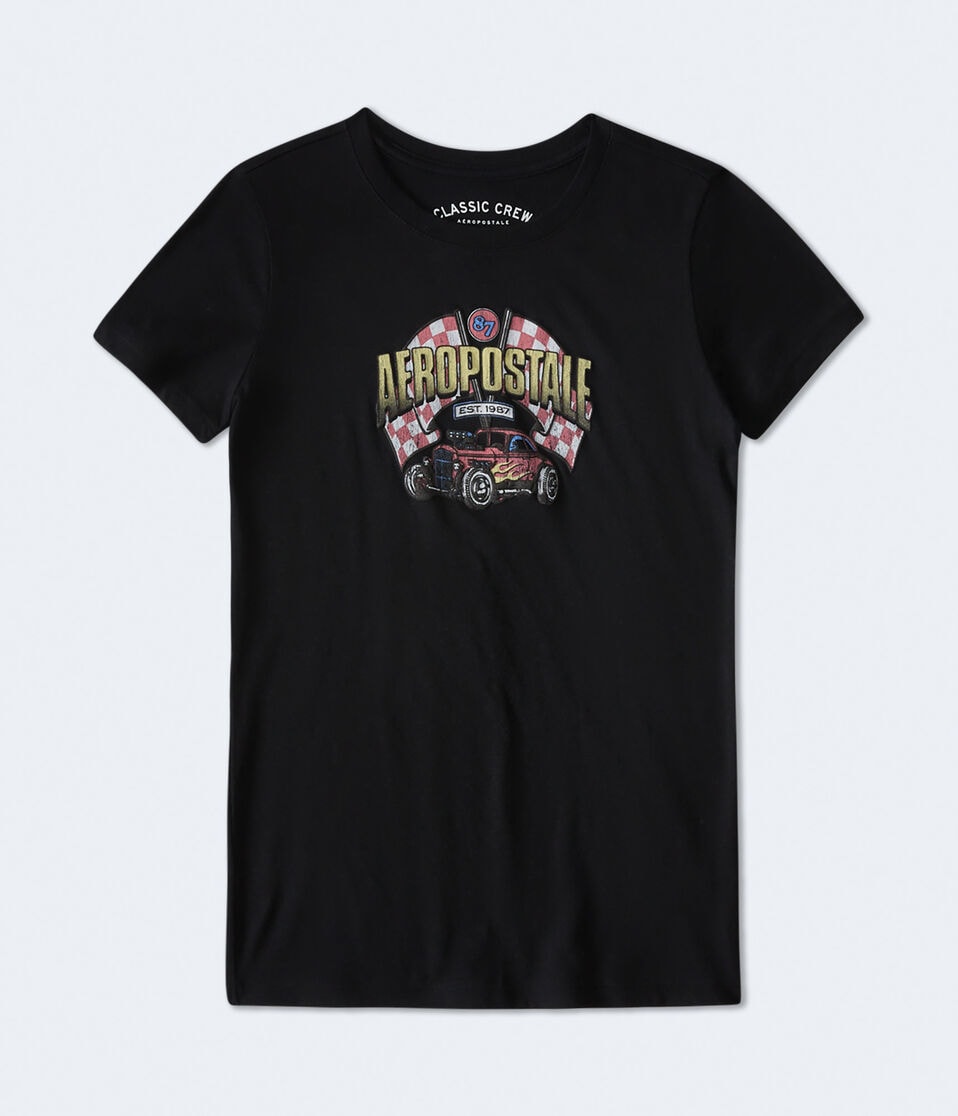 Aeropostale Race Car Graphic Tee