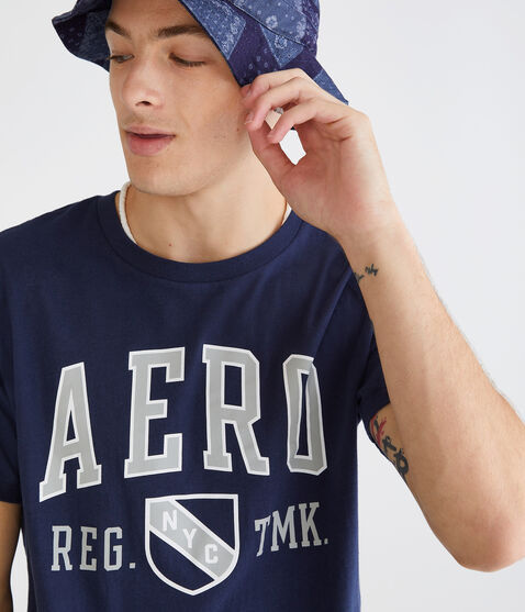 Aero NYC Trademark Logo Graphic Tee Aero NYC Trademark Logo Graphic Tee
