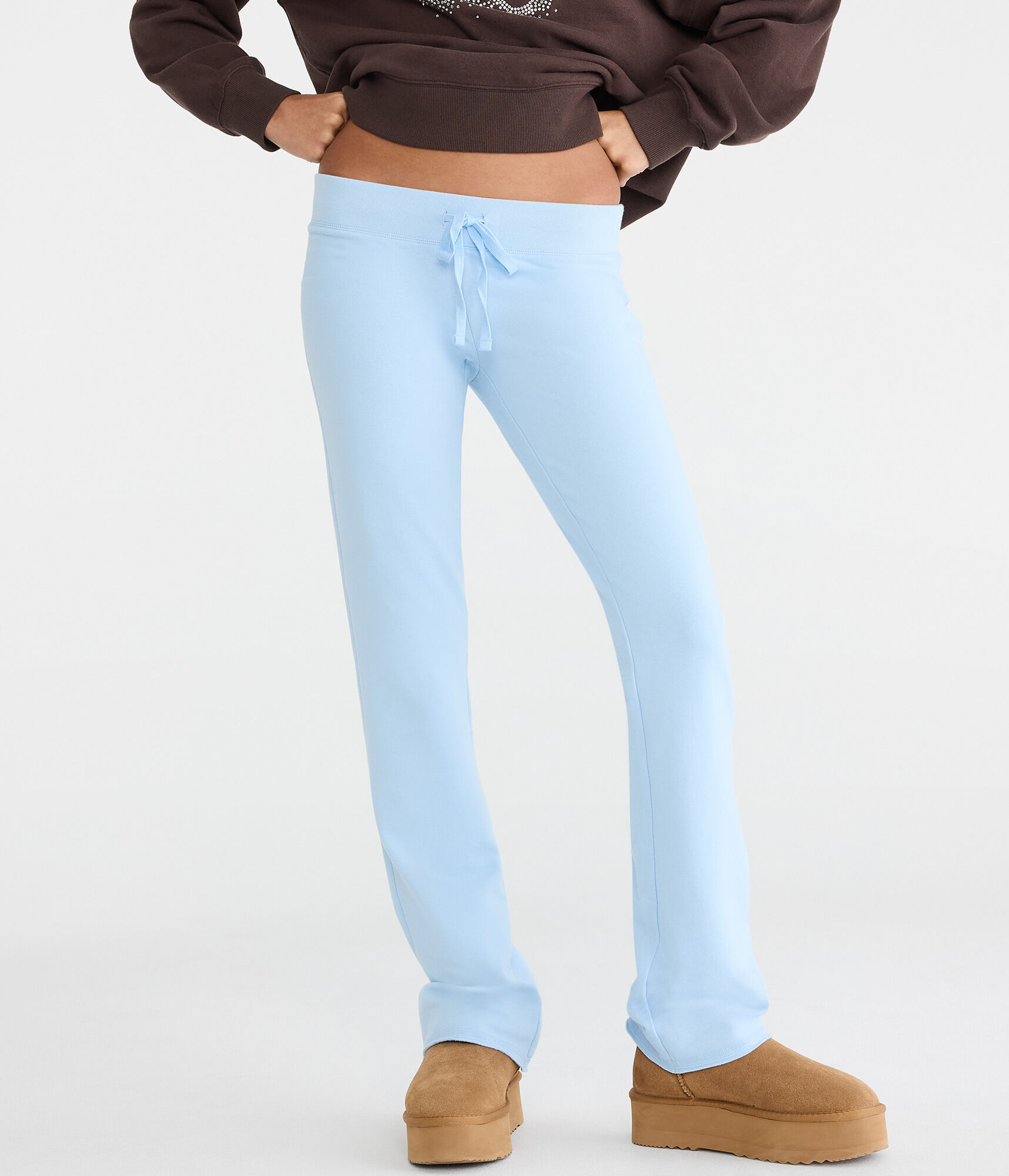 Cloud Soft Solid Fit &amp; Flare Sweatpants