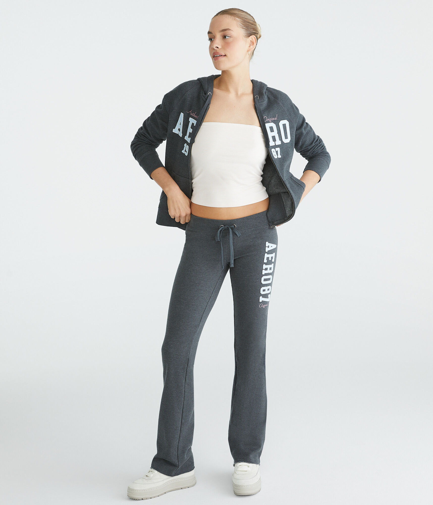 Aero 1987 Fit & Flare Sweatpants