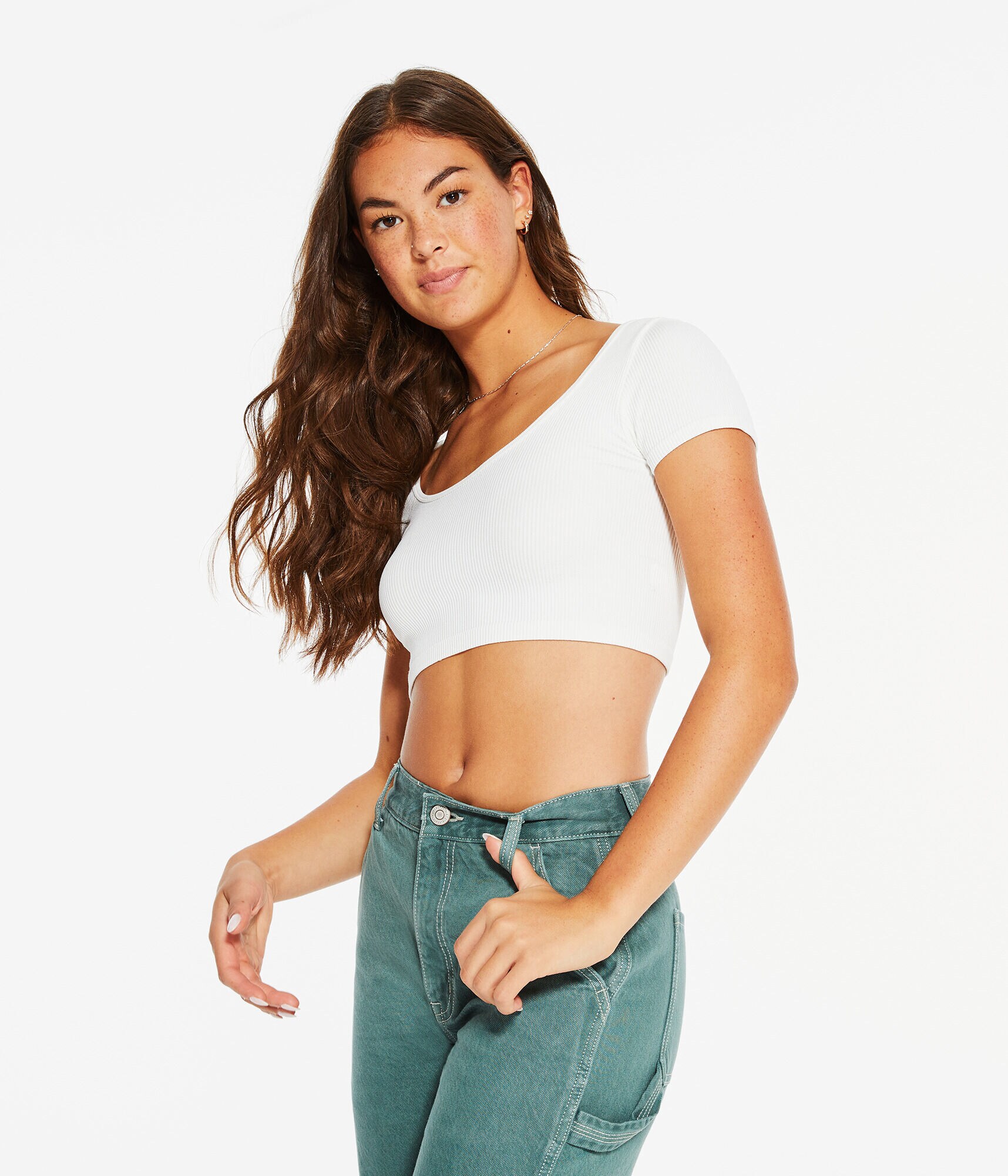 Seamless Cropped Ballet Top