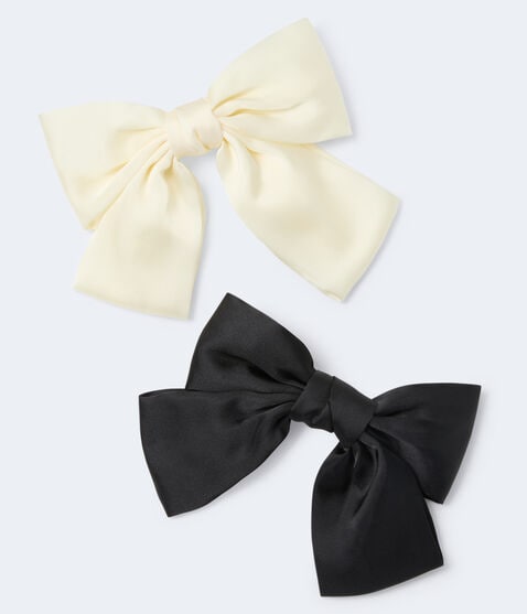 Solid Bow Hair Clip 2-Pack Solid Bow Hair Clip 2-Pack