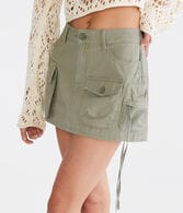 Utility Cargo Mini Skirt