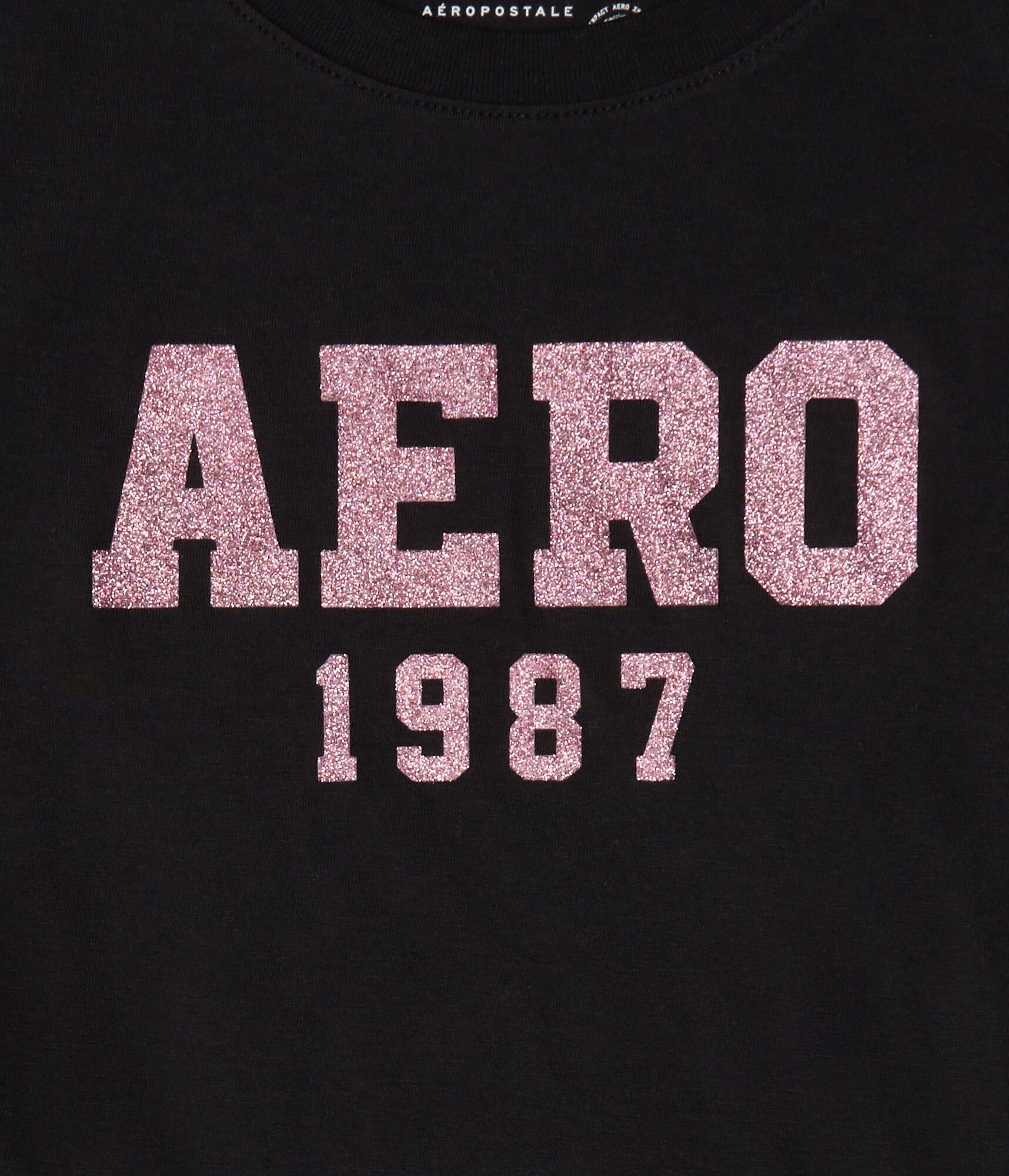 Aero 1987 Glitter Graphic Tee