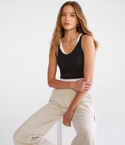 Wear 2 Ways Cropped Tank