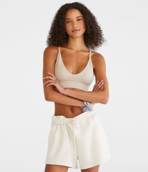 Wear 2 Ways Seamless Ribbed Bralette