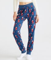 Boombox Santa Polyfleece Sleep Joggers