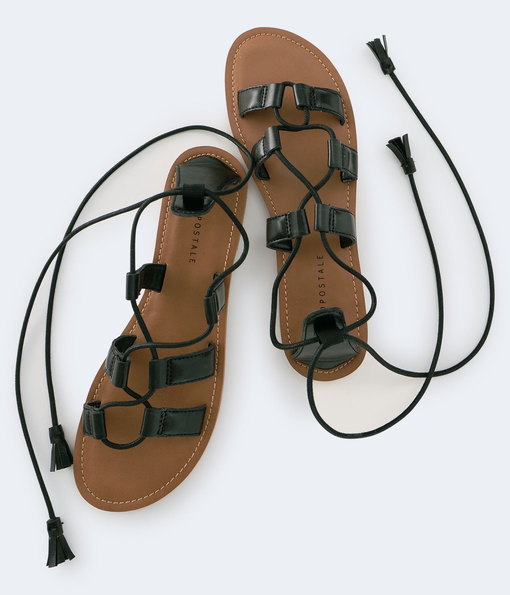 Lace-Up Gladiator Sandal***