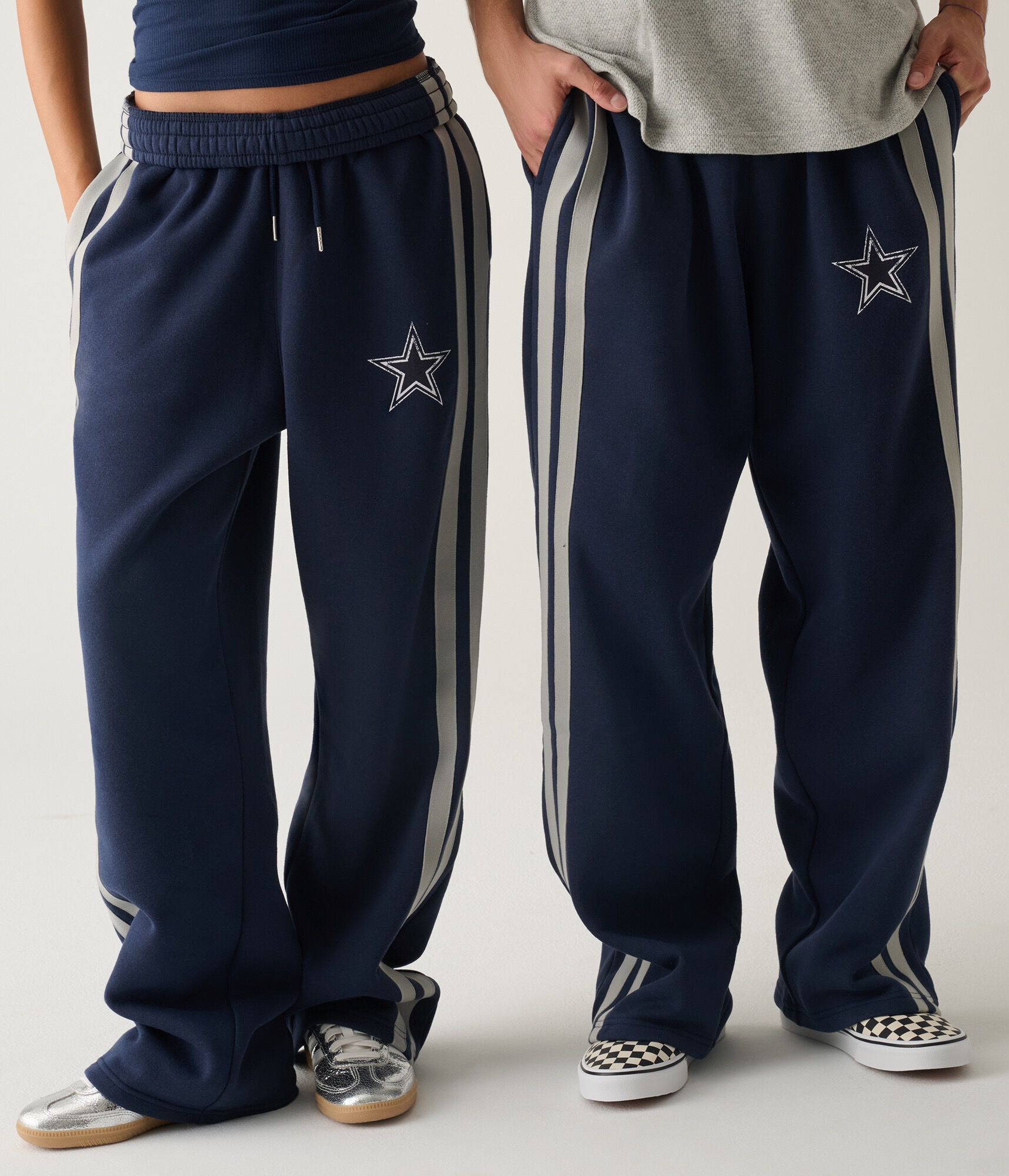 Dallas Cowboys Baggy Fleece Track Pants