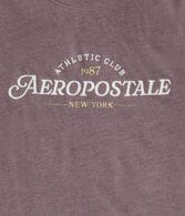 Aeropostale Athletic Club Glitter Graphic Tee