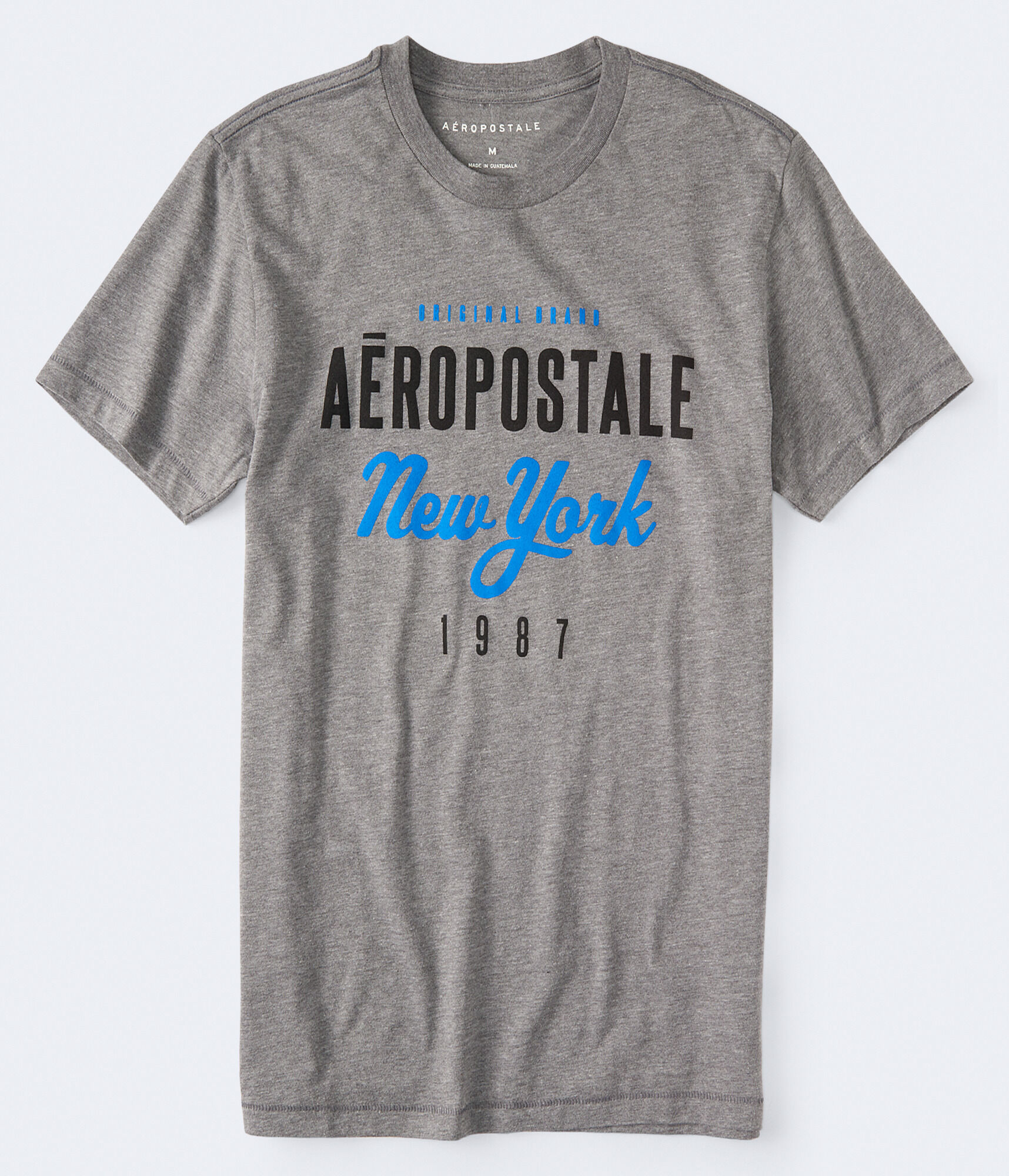 Aero New York Script Logo Graphic Tee