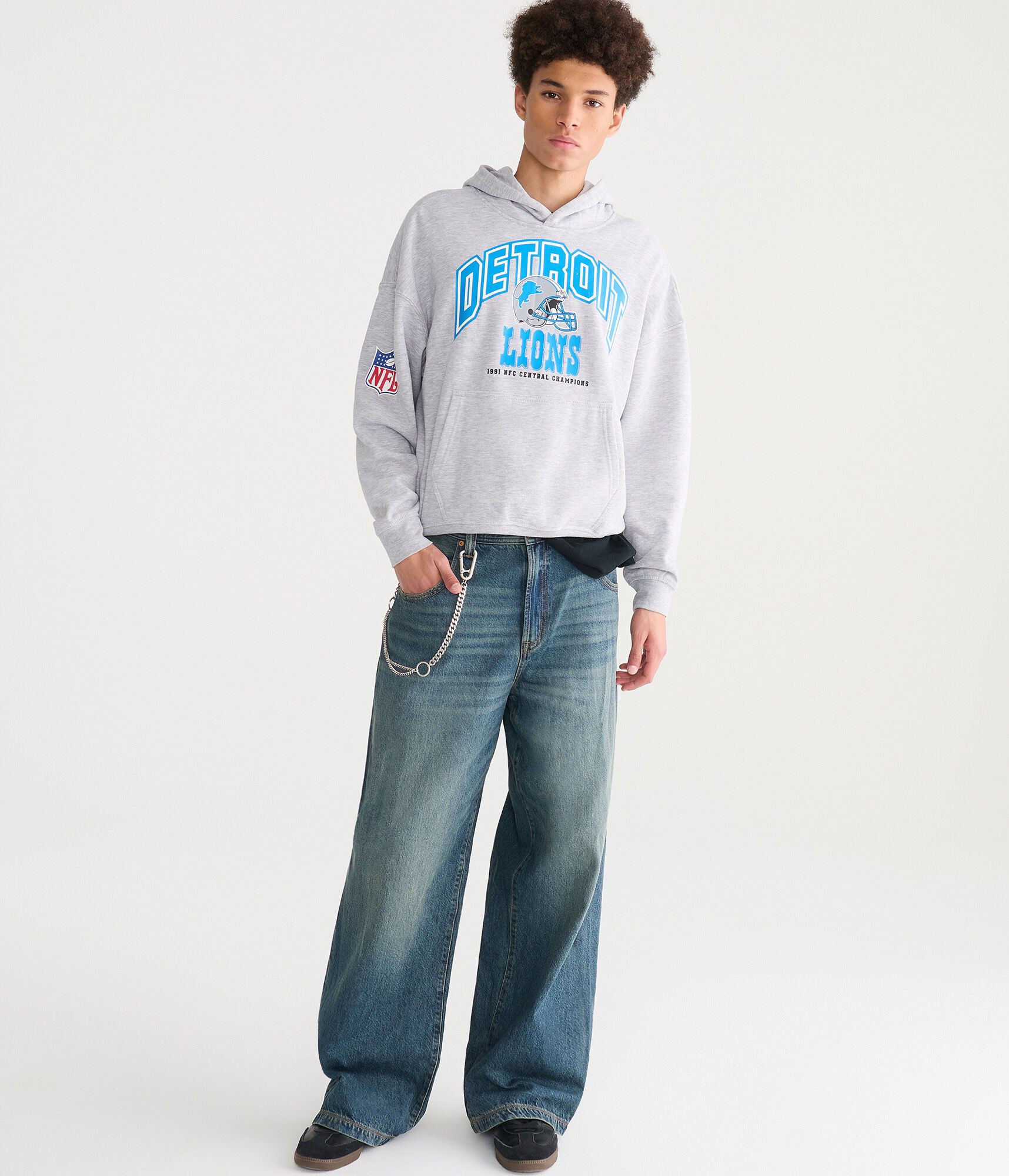 Detroit Lions 1991 Season Pullover Hoodie