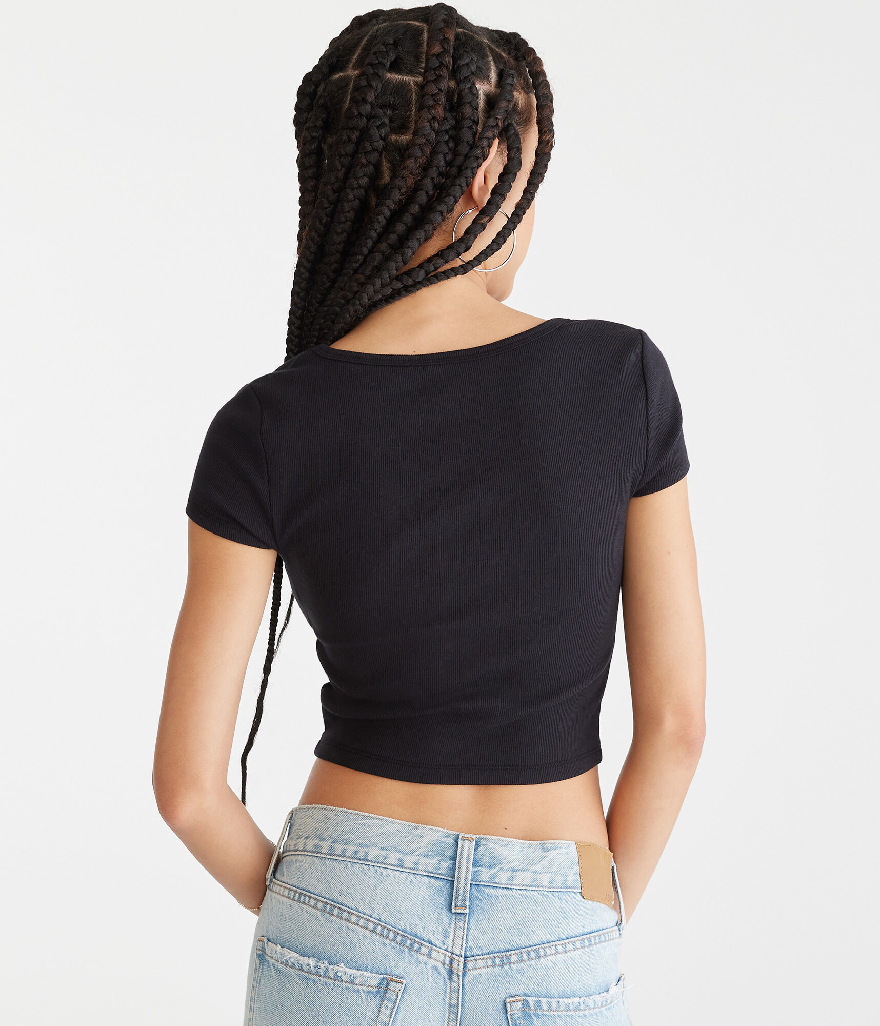 Seriously Soft Square-Neck Baby Tee