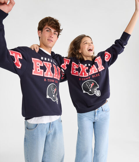 Houston Texans Crew Sweatshirt Houston Texans Crew Sweatshirt
