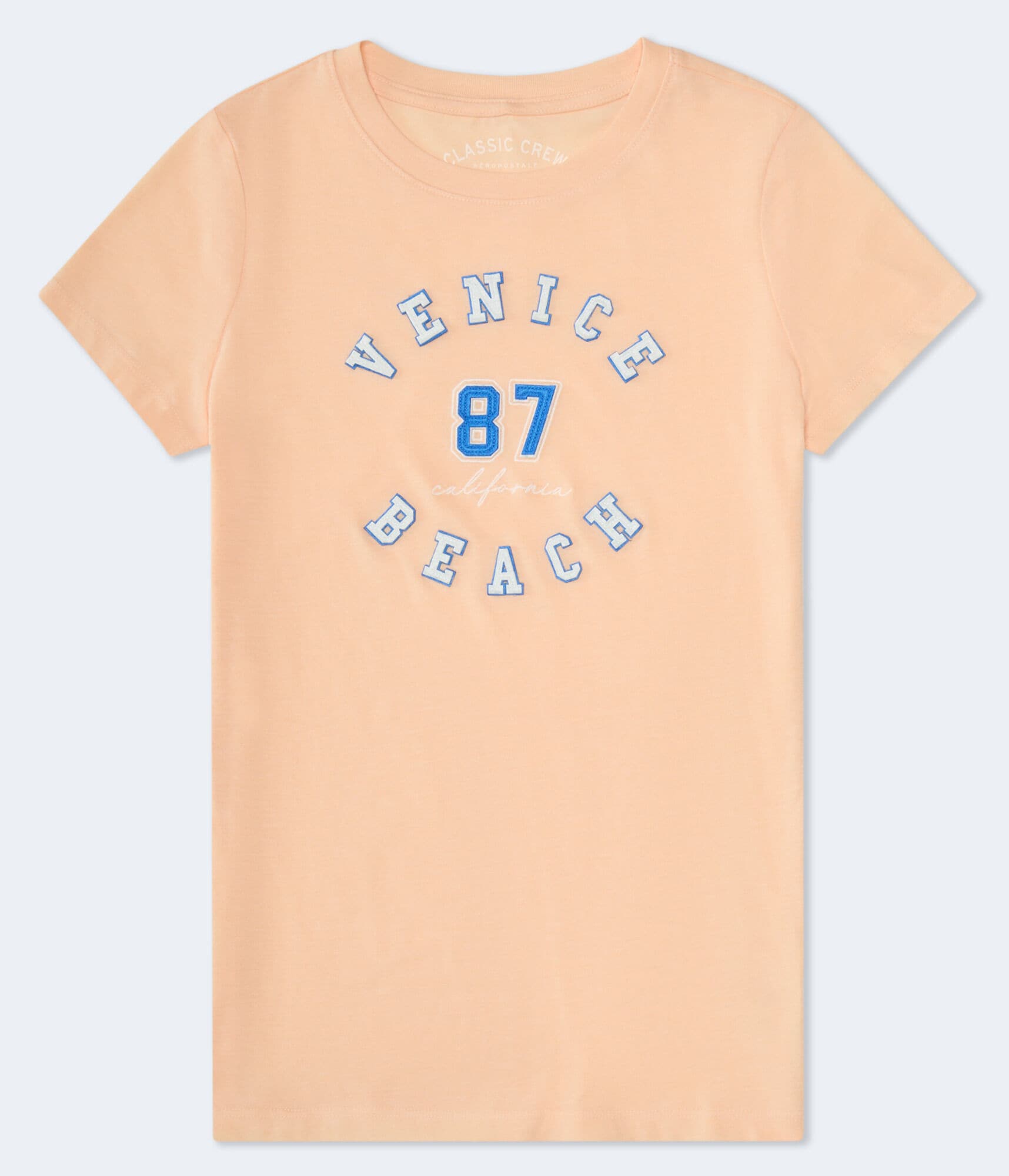 Venice Beach 87 Appliqué Graphic Tee