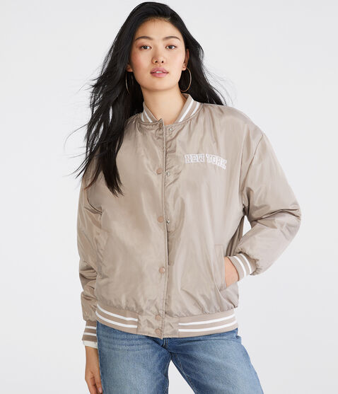New York Varsity Bomber Jacket New York Varsity Bomber Jacket