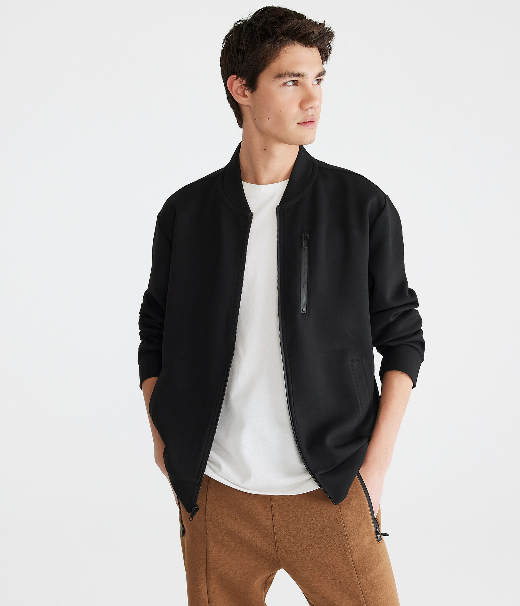 Aero MVMNT Tech Fleece Bomber Jacket