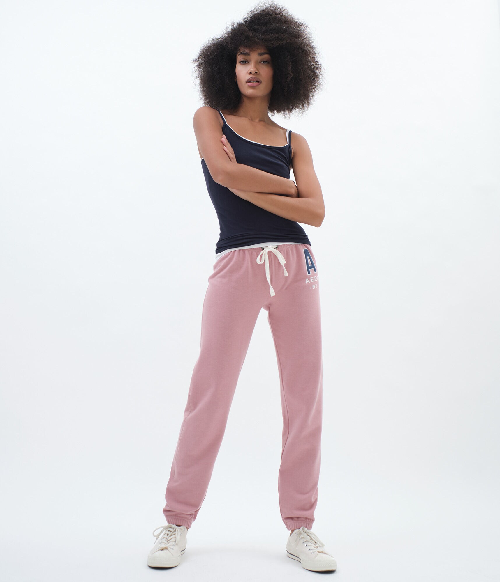 Large Letter Logo Cinched Sweatpants