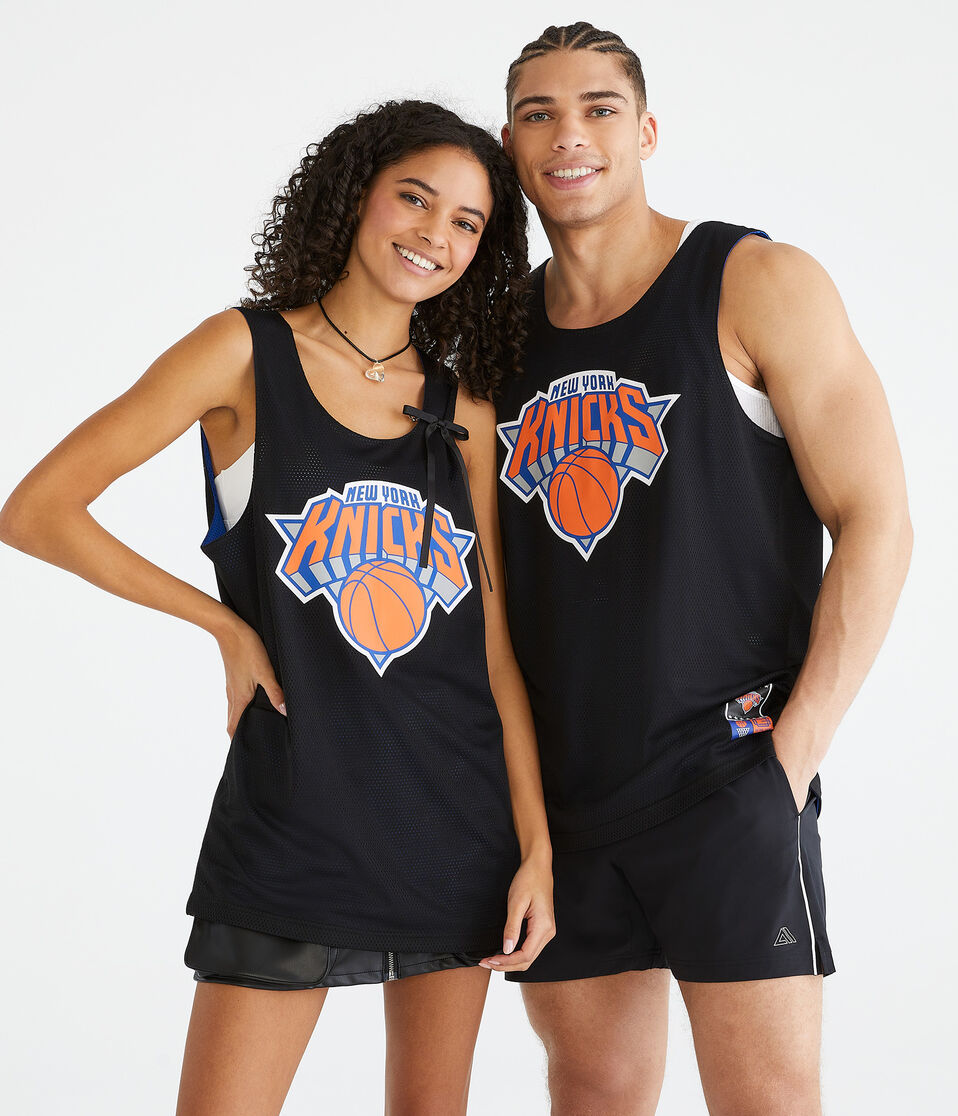 New York Knicks Reversible Relaxed Mesh Tank