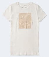 Floral Box Foil Graphic Tee