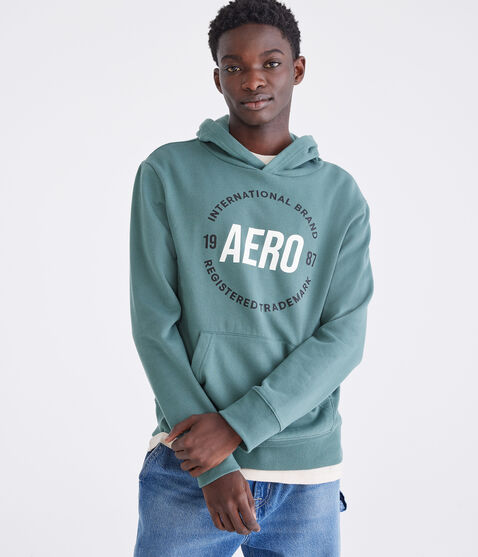 Aero International Brand Pullover Hoodie Aero International Brand Pullover Hoodie