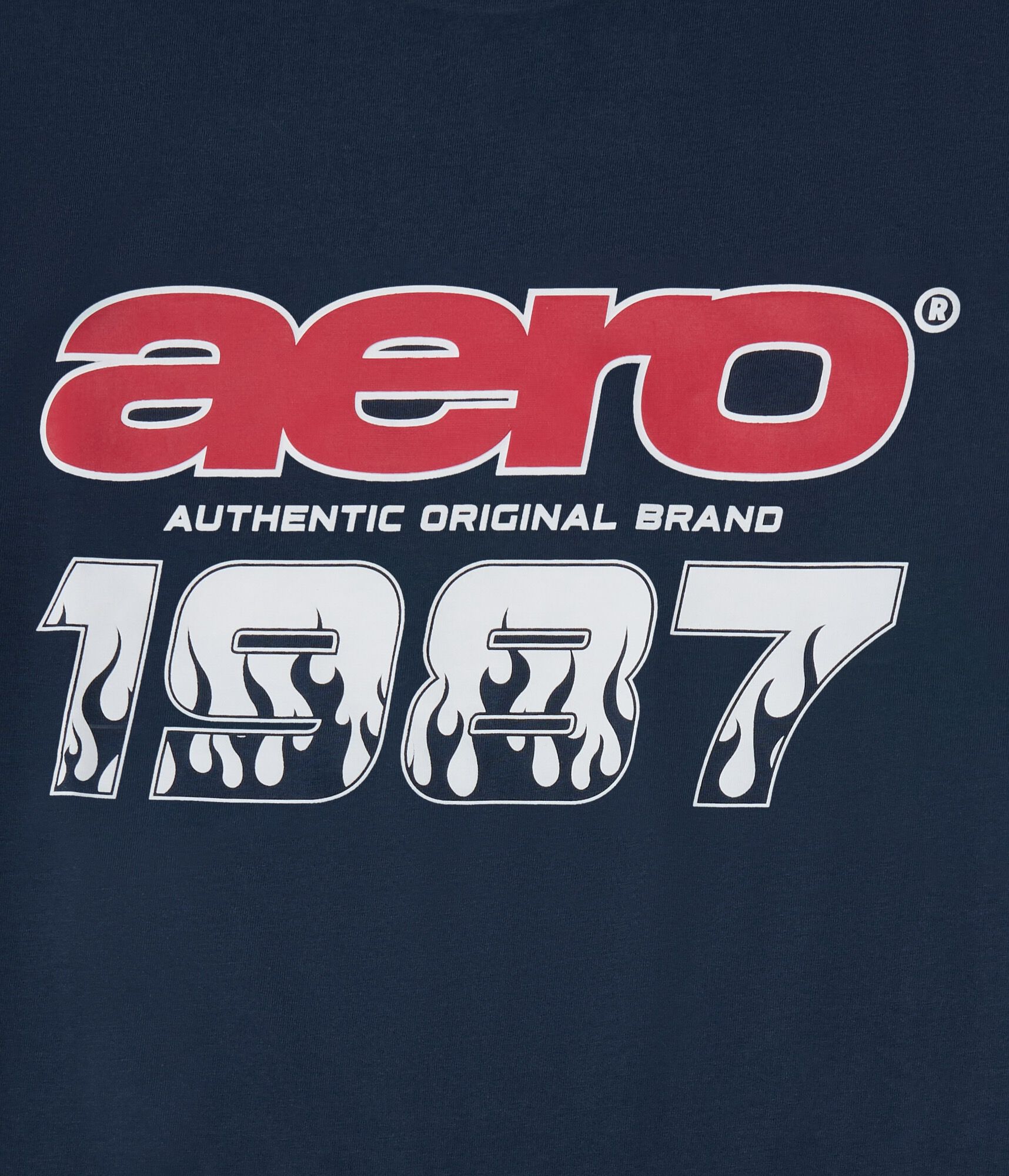 Aero 1987 Flames Graphic Tee