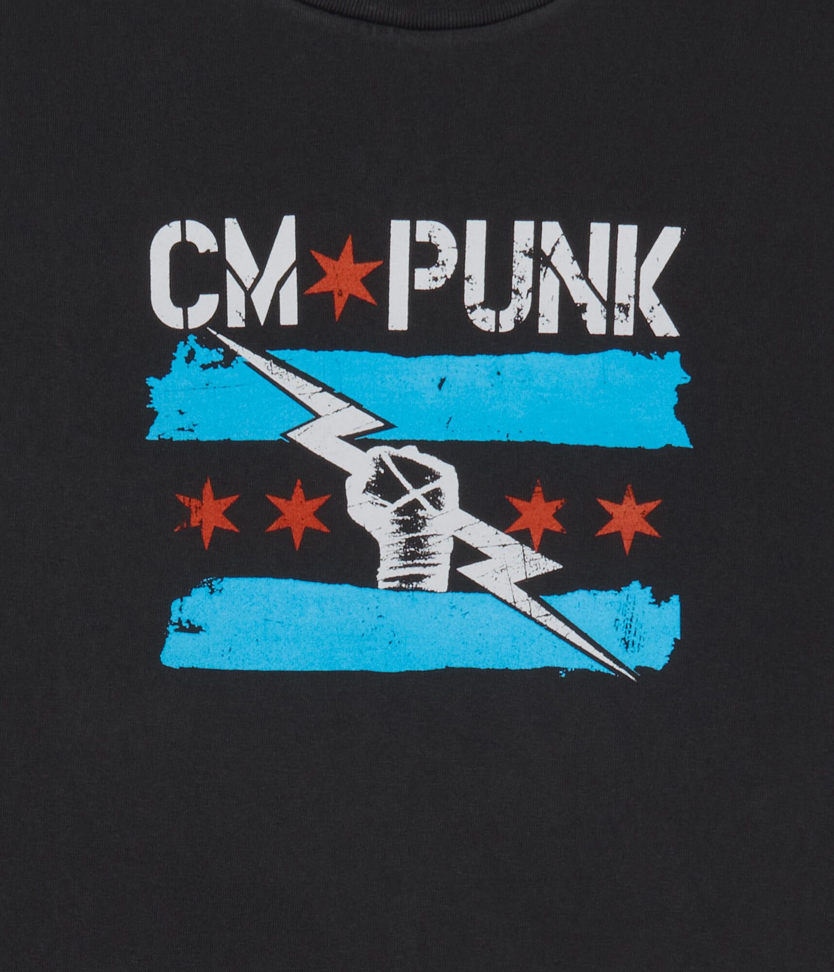 WWE CM Punk Relaxed Graphic Tee