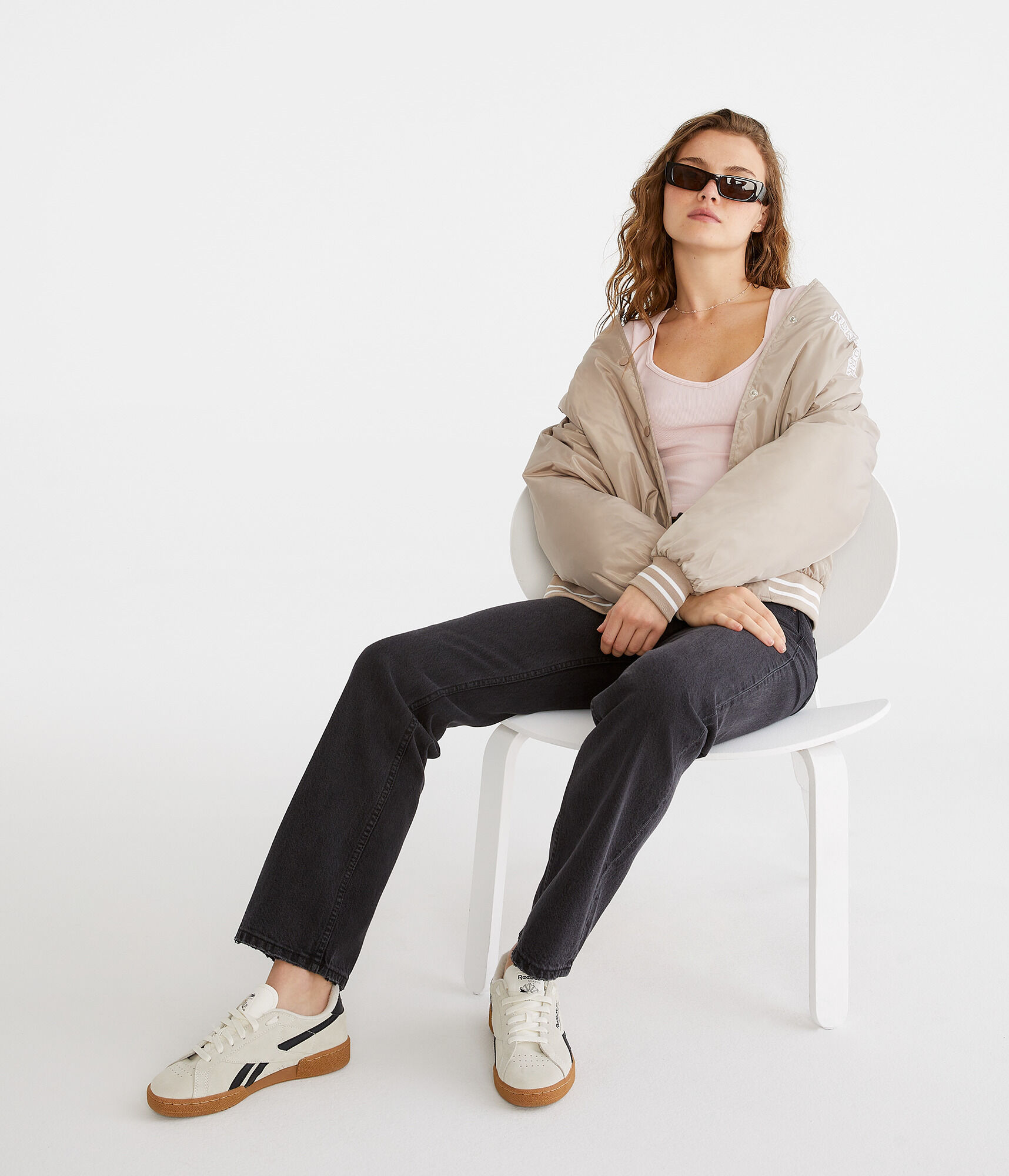 Seriously Soft Seamless Sweetheart Cropped Tee