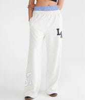 California Mid-Rise Wide Leg Sweatpants