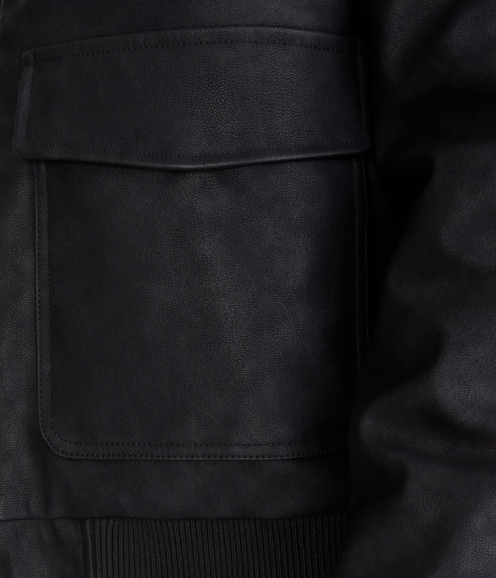 Faux Leather Jacket