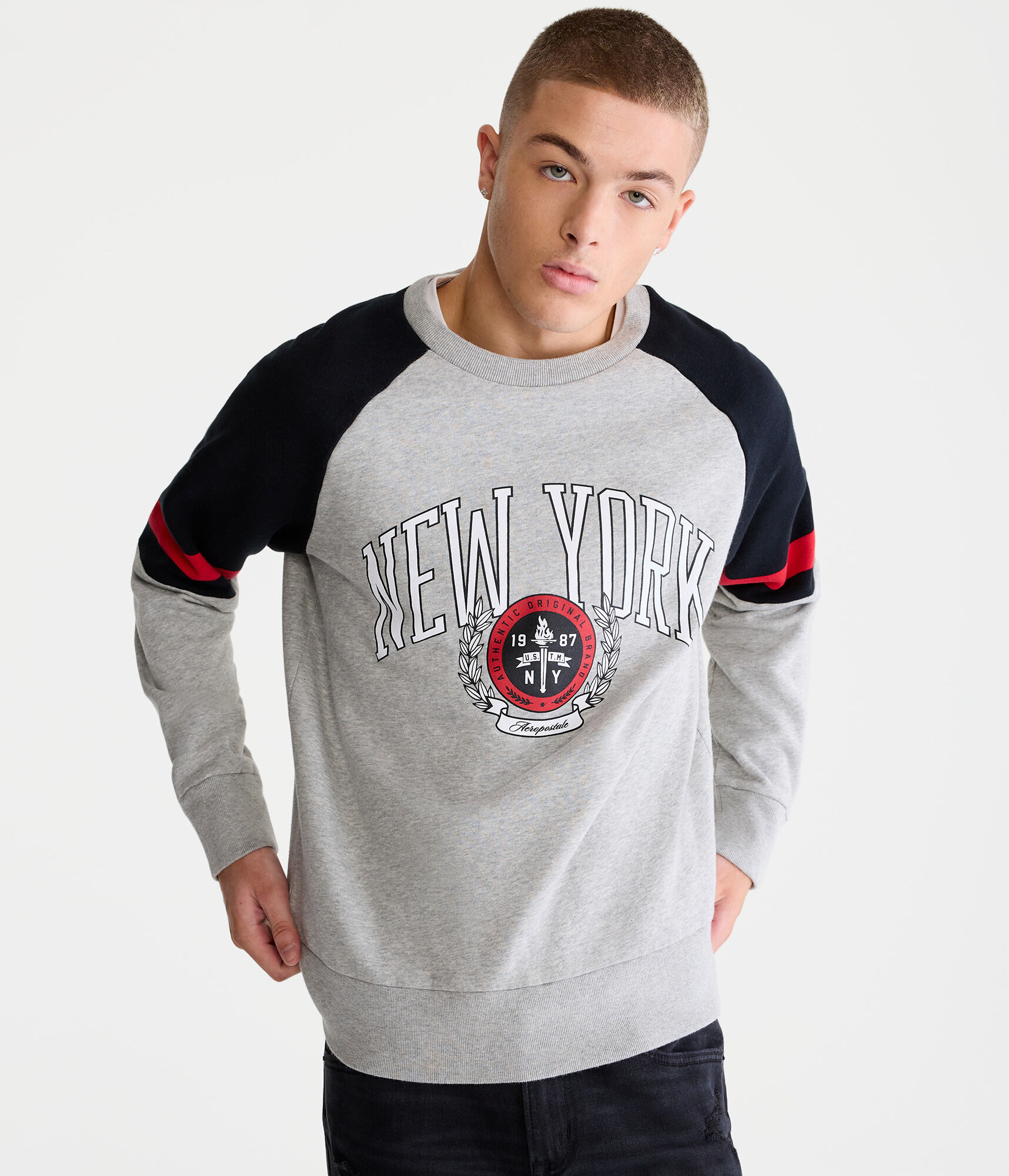 New York Collegiate Signature Pullover Sweatshirt