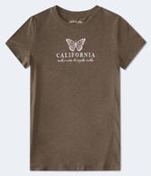 California Butterfly Graphic Tee