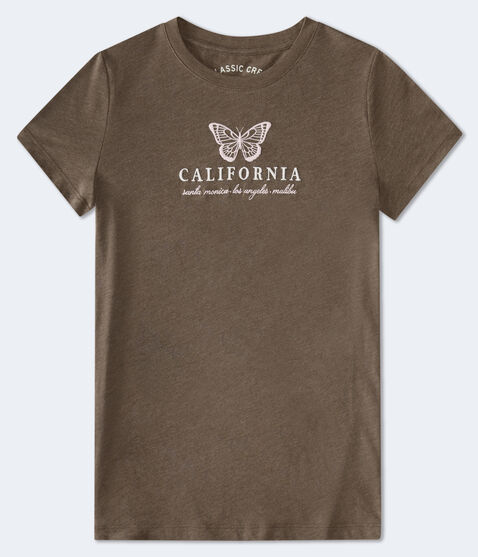 California Butterfly Graphic Tee California Butterfly Graphic Tee