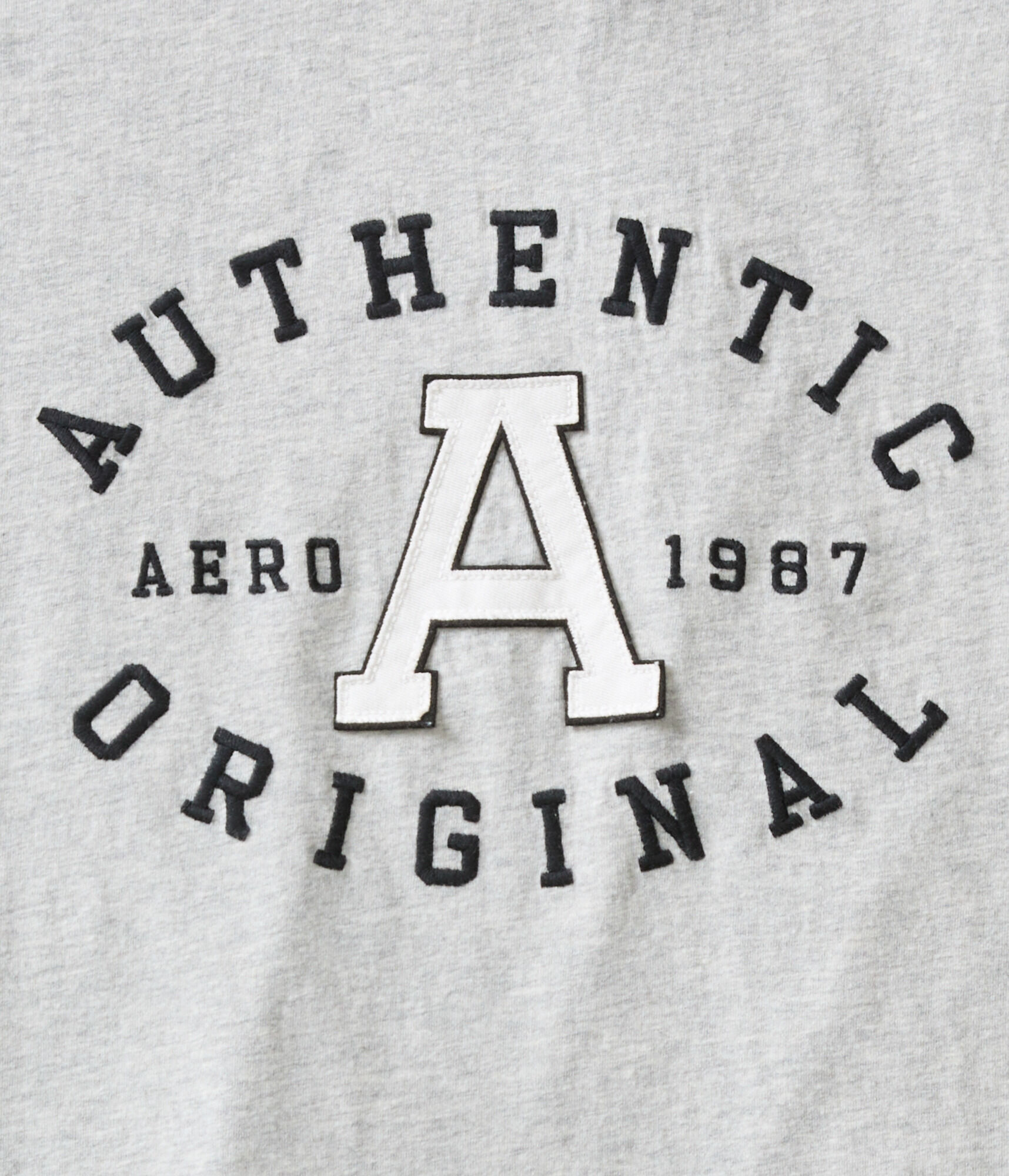 Aero Authentic Oval Appliqu&eacute; Graphic Tee